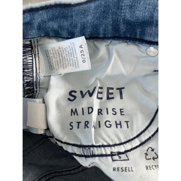 Lucky Brand Women's Jeans Size 0 25 Blue Denim - Picture 4 of 4